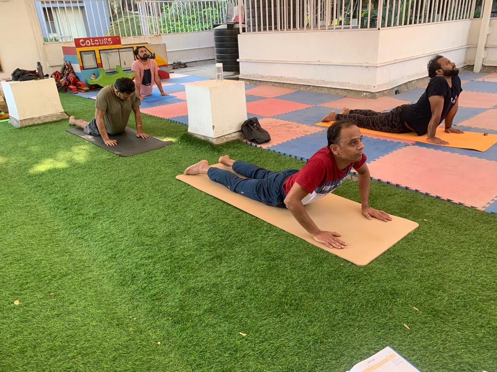 Peaceful meditation event at Anahat Yoga Pune